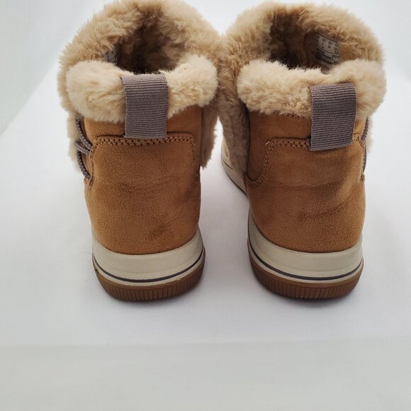 Clark Cloudsteepers Breeze Fur Ankle Boots with Faux-fur cuff! 6 - Picture 2 of 9